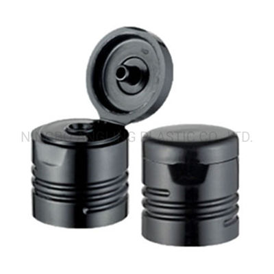 24mm 28mm Flip Top Cap Plastic Cap Ribbed Closure with Customized Request 28/410
