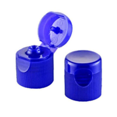 Customized Request Option 28mm PP Plastic Ribbed Flip Top Cap for Hand Santizer Lid