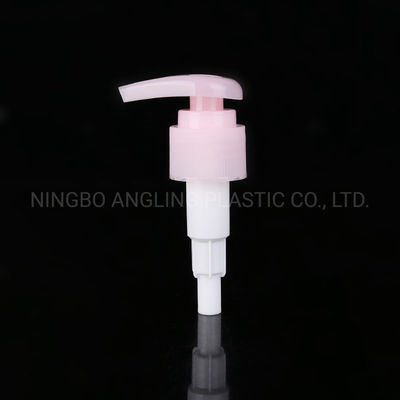 24/410 Pink Ribbed Lotion Pump 2cc 4cc Capacity for Liquid Dispenser Hot Promotion