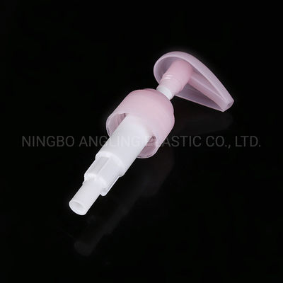 24/410 Pink Ribbed Lotion Pump 2cc 4cc Capacity for Liquid Dispenser Hot Promotion