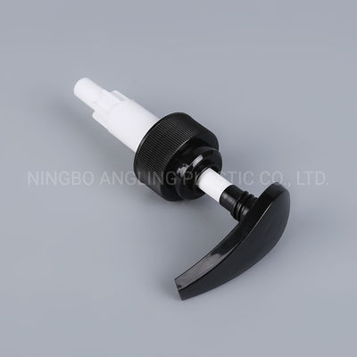 33/410 Lotion Ribbed Closure with Tube in Black Pump Customization Customized Request