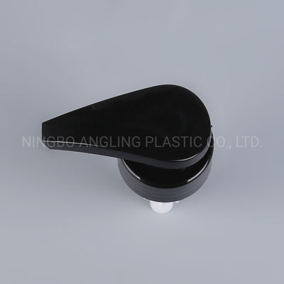 33/410 Lotion Ribbed Closure with Tube in Black Pump Customization Customized Request
