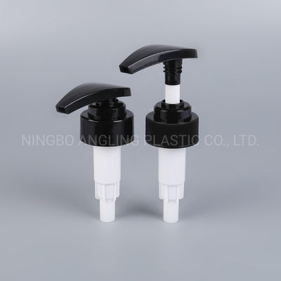 33/410 Lotion Ribbed Closure with Tube in Black Pump Customization Customized Request