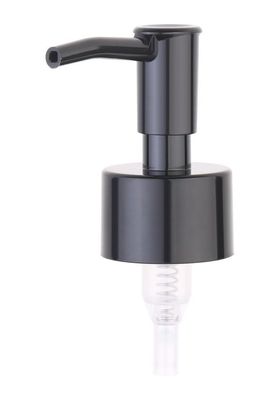 Silver Plastic Hand Liquid Soap Bottle Dispenser Lotion Pump 28410 for Samples Request