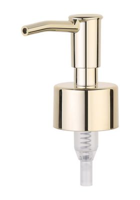 Silver Plastic Hand Liquid Soap Bottle Dispenser Lotion Pump 28410 for Samples Request