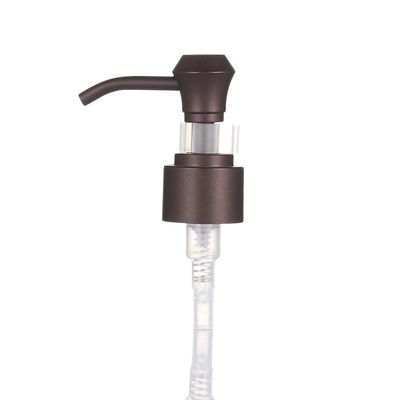 28mm Stainless Steel Lotion Pump with Clip and Certification ISO Output 2cc 1cc