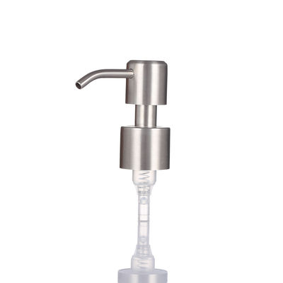 Shiny Sliver Aluminum 28/410 Lotion Pump for PP Bottles Durable and Stylish Design
