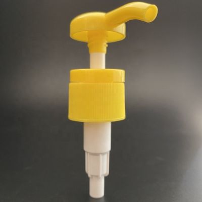 28mm Lotion Pump for Plastic Bottle Screw Lock Lotion Dispenser Pump ISO Certification