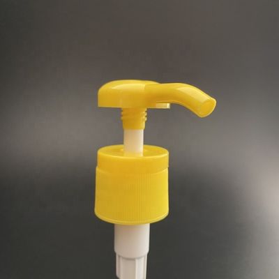 28mm Lotion Pump for Plastic Bottle Screw Lock Lotion Dispenser Pump ISO Certification