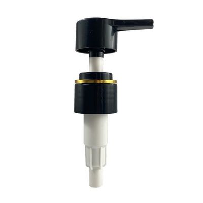 2cc 4cc Output Ribbed Screw Cap Lotion Dispenser Pump for White Shampoo and Body Wash