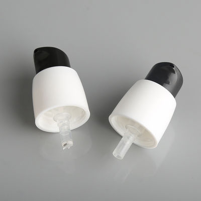Dispenser Pump with PP Half Over Cap Customization White Plastic Cream Pump