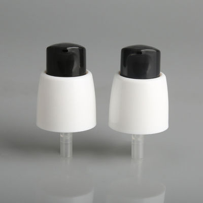 Dispenser Pump with PP Half Over Cap Customization White Plastic Cream Pump