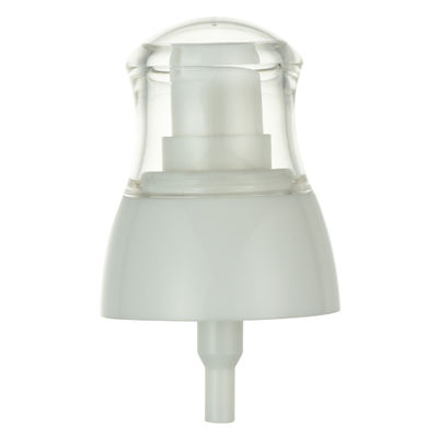 20mm Plastic Cream Pump Dispenser Double Wall Spring Inside Output 0.12cc Customization