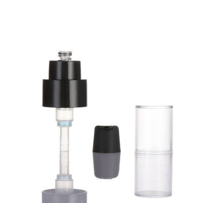 24/410 Cream Pump with Spring Outside and Over Cap Dispenser Pump in White