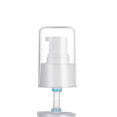 White Full Cap Cream Pump Treatment Pump for 20/410 Cosmetic Bottles