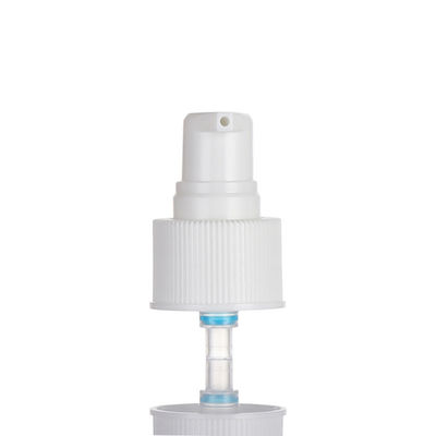 White Full Cap Cream Pump Treatment Pump for 20/410 Cosmetic Bottles