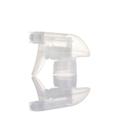 All Plastic 28mm Size Transparent Trigger Sprayer with Customized Request 50X38X40CM
