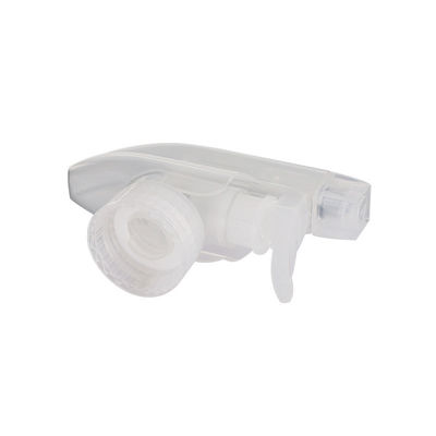 All Plastic 28mm Size Transparent Trigger Sprayer with Customized Request 50X38X40CM