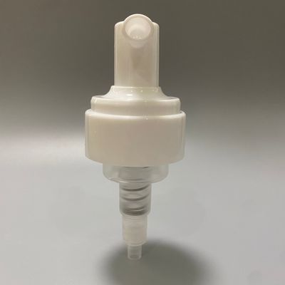 Transparent Cover 0.8cc Plastic Foam Pump Hand Sanitizer for Cleansing Mousse PP