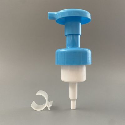White 43mm PP Foam Pump for Foam Soap Dispenser and Shaving Cream Dispenser Bottle Pump