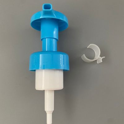 White 43mm PP Foam Pump for Foam Soap Dispenser and Shaving Cream Dispenser Bottle Pump