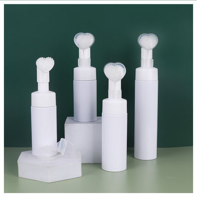 Customizable Heart Shape Pump Facial Cleanser Foam Bottle 100ml 120ml 150ml 200ml 250ml