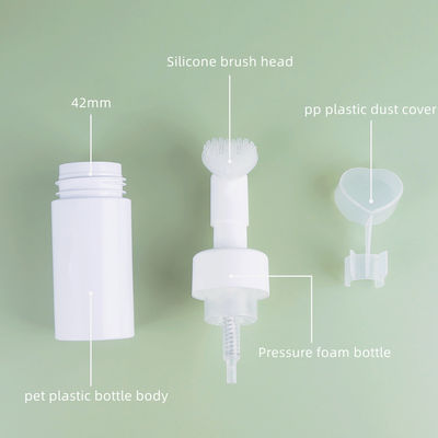 Customizable Heart Shape Pump Facial Cleanser Foam Bottle 100ml 120ml 150ml 200ml 250ml