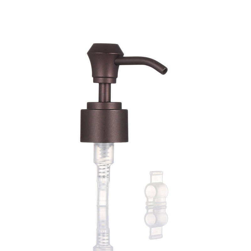28mm Stainless Steel Lotion Pump with Clip and Certification ISO Output 2cc 1cc