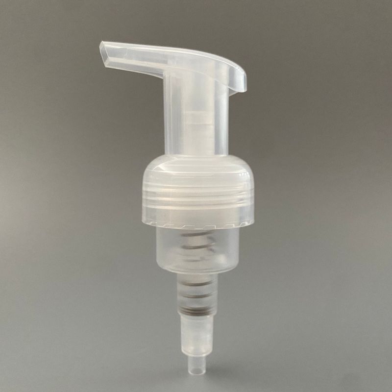 Plastic Foam Pump for Body Cleaning Hand Cleaning Soap with Left Right Locked White
