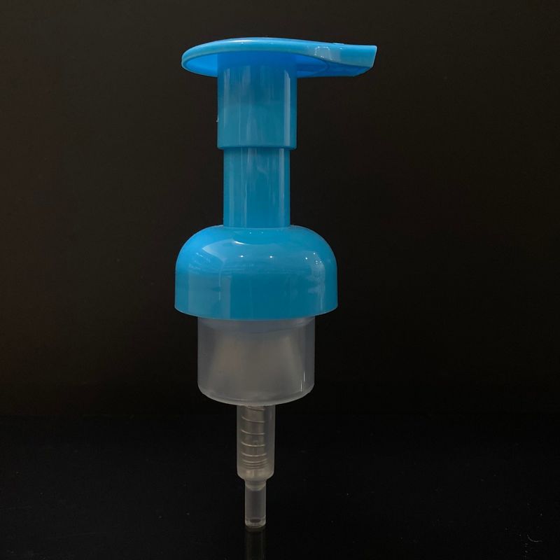 40mm Plastic Foam Soap Pump Face Cleanser Cosmetic Bottle with Customized Requests